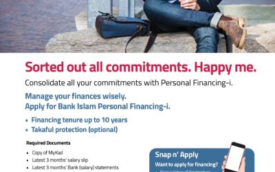 Mohon Pembiayaan Peribadi-i Bank Islam sekarang!