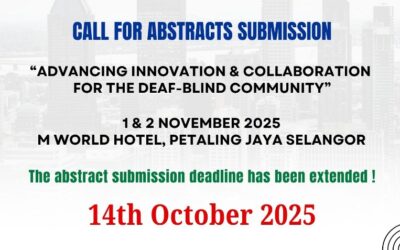 The Abstract Submission Deadline for the 𝟏𝐬𝐭 𝐌𝐚𝐥𝐚𝐲𝐬𝐢𝐚 𝐃𝐞𝐚𝐟-𝐁𝐥𝐢𝐧𝐝𝐧𝐞𝐬𝐬 𝐂𝐨𝐧𝐣𝐨𝐢𝐧𝐭 𝐂𝐨𝐧𝐟𝐞𝐫𝐞𝐧𝐜𝐞 𝟐𝟎𝟐𝟓